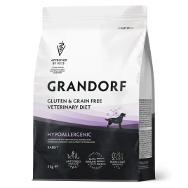 Сухой корм Grandorf Veterinary Diet кролик гипоаллергенный для собак при пищевой аллергии, 3 кг