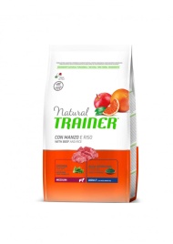 Trainer Natural Medium Adult для взрослых собак средних пород с говядиной и рисом - 12 кг