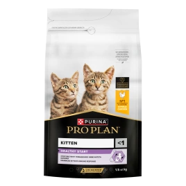 Сухой корм Purina Pro Plan Junior Chicken для котят, с курицей, 1.5 кг