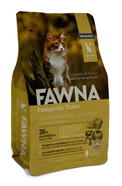 Сухой корм Fawna с лососем, тыквой и красными ягодами для кошек, профилактика МКБ, 3 кг