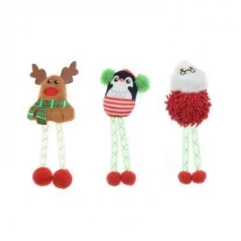 Игрушка Nobby «Новогодние фигурки» для кошек, дисплей, 21 шт.