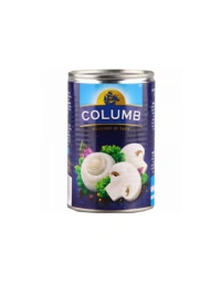 Шампиньоны резаные "Columb" 400 г. ж/б