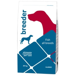 Golosi Fish All Breeds сухой корм для взрослых собак всех пород с рыбой и рисом 20 кг