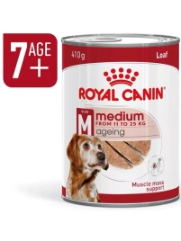 Влажный корм Royal Canin Medium Ageing 10+ для пожилых собак средних пород, паштет, банка, 410 г