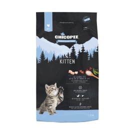 Chicopee HNL Cat Kitten сухой корм для котят и кормящих кошек с мясом птицы - 1,5 кг
