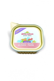 Almo Nature Daily Menu Adult Cat Salmon паштет для взрослых кошек меню с лососем - 100 г