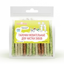 Dog Fest Палочки жевательные для чистки зубов для собак 500 г
