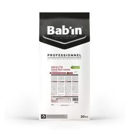 Сухой беззерновой корм Babin Professionnel Adulte Grain Free для взрослых собак с уткой и форелью - 20 кг