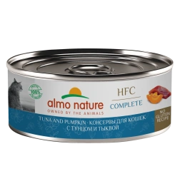 Влажный корм Almo Nature для кошек с тунцом и тыквой, 100 г