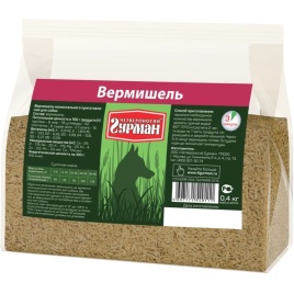 Каша для собак Четвероногий гурман вермишель - 400 г