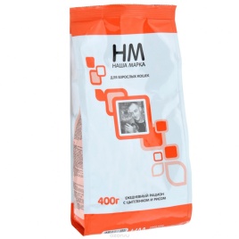 Наша Марка корм для кошек с цыпленком и рисом 15 кг