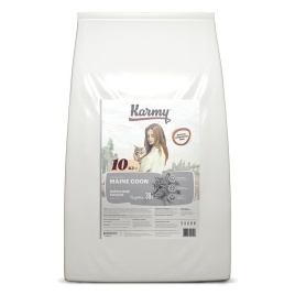 Сухой корм Karmy Maine Coon для взрослых кошек породы мейн кун с индейкой 400 г