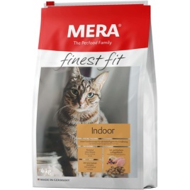 Mera Finest Fit Indoor сухой корм для взрослых кошек, живущих в помещении, с курицей - 4 кг
