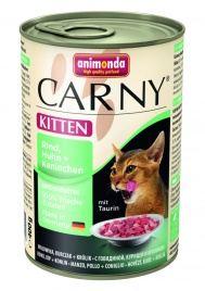Animonda Carny Kitten с говядиной, курицей и кроликом - 400 г
