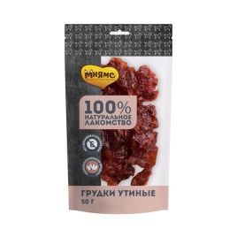 Мнямс лакомство для собак грудки утиные 50 г