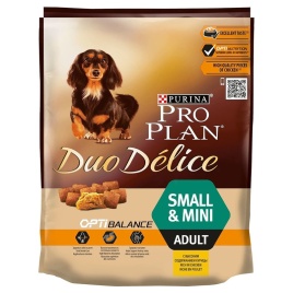 Сухой корм Purina Pro Plan Duo Delice для взрослых собак мелких и карликовых пород с курицей и рисом - 700 г