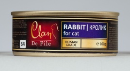 Консервы Clan De File для кошек с кроликом - 100 г