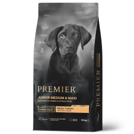Сухой корм Premier с индейкой для юниоров средних и крупных пород, 10 кг