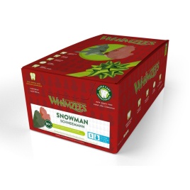 Whimzees лакомство для собак снеговик S 150 шт 1 ш