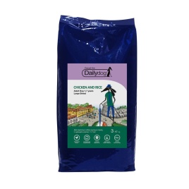 Dailydog Casual Dog Adult Large Chicken and Rice сухой корм для взрослых собак крупных пород с курицей и рисом - 3 кг