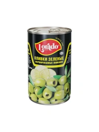 Оливки зел. Фарш. лимоном "Lorado" 300г