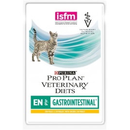 Влажный корм Pro Plan Veterinary diets EN Gastrointestinal для взрослых кошек при расстройствах пищеварения с курицей - 85 г