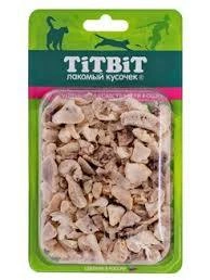 Лакомство Titbit для кошек — говяжье лёгкое, 12 г