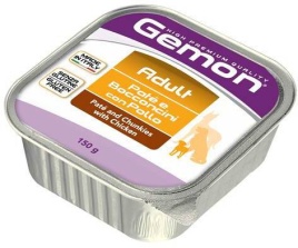 Gemon dog для собак паштет с кусочками индейки 150 г
