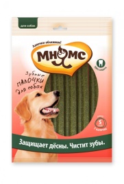 Мнямс лакомство для собак Зубные палочки размер S, 12 см - 24 г х 7 шт