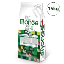 Сухой корм Monge Natural Maxi Adult с курицей для взрослых собак крупных пород, 15 кг