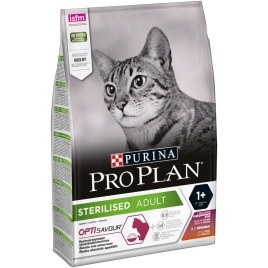 Pro Plan Cat Adult Sterilised сухой корм для стерилизованных кошек с уткой и печенью - 3 кг
