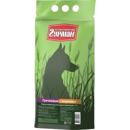 Каша для собак Четвероногий гурман гречка с морковью - 3 кг