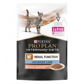 Влажный корм Purina Pro Plan Veterinary Diets NF Renal Function для взрослых кошек при заболеваниях почек….Поздняя стадия с лососем - 85 г