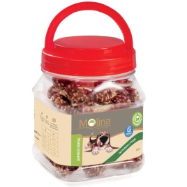 Molina лакомство для собак Гантельки с уткой - 400 г