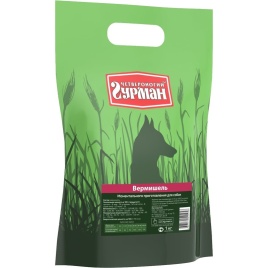 Каша для собак Четвероногий гурман вермишель - 1 кг