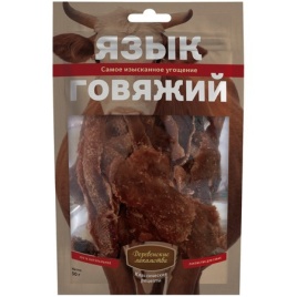Деревенские лакомства Язык говяжий - 50 г