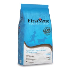 FirstMate Wild Pacific Caught Fish Meal & Oats сухой низкозерновой корм для щенков и взрослых собак с рыбой и овсом 20 кг