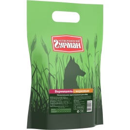 Каша для собак Четвероногий гурман вермишель с морковью - 1 кг