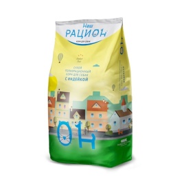 Наш рацион сухой корм для взрослых собак с индейкой 3 кг