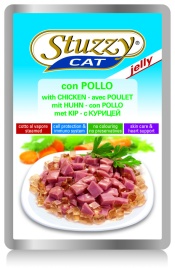 Stuzzy Cat для кошек в паучах с курицей в желе - 100 г