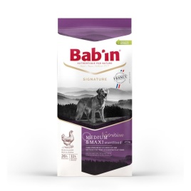 Сухой корм Babin Signature Medium & Maxi Sterilised для стерилизованных собак средних и крупных пород на основе курицы 15 кг