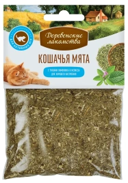 Кошачья мята «Деревенские лакомства» лимонник и мелисса для кошек, 15 г