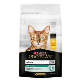 Сухой корм Purina Pro Plan Cat Adult Original для взрослых кошек, с курицей, 1.5 кг
