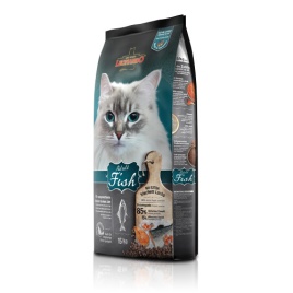 Leonardo Adult Fish для взрослых кошек с океанической рыбой и рисом - 15 кг