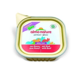Almo Nature Daily Menu Bio Adult Cat Beef паштет для взрослых кошек био-меню с говядиной - 100 г