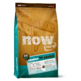 NOW Fresh Large Breed Grain Free сухой беззерновой корм для пожилых собак крупных пород и собак, склонных к избыточному весу, с индейкой, уткой и овощами - 5,45 кг