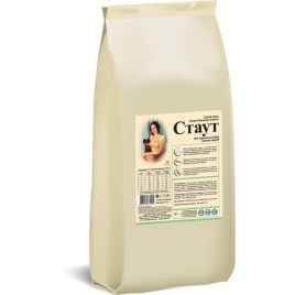 Стаут сухой корм для взрослых собак мелких пород с мясом и злаками - 15 кг