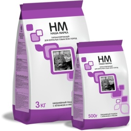 Наша Марка гипоаллергенный сухой корм для взрослых собак всех пород с мясом ягненка и рисом 500 г