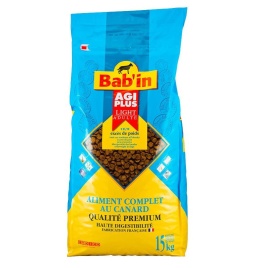 Babin Agi Plus Light сухой корм для собак с избыточным весом с мясом утки - 15 кг