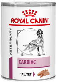 Влажный корм (консервы) Royal Canin Cardiac Canine FR для собак при заболеваниях сердца, 410 г